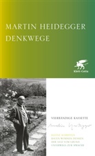 Martin Heidegger - Denkwege. Ausgabe in vier Bänden