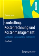 Thomas Joos, Thomas Joos-Sachse - Controlling, Kostenrechnung und Kostenmanagement