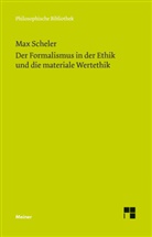 Max Scheler, Christia Bermes, Christian Bermes, Hand - Der Formalismus in der Ethik und die materiale Wertethik