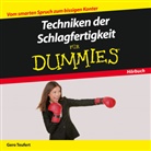 Gero Teufert - Techniken der Schlagfertigkeit für Dummies, Audio-CD (Audiolibro)