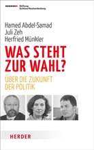 Hamed Abdel-Samad, Herfrie Münkler, Herfried Münkler, Juli Zeh - Was steht zur Wahl?