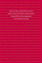 Heinric Detering, Heinrich Detering - Reclams großes Buch der deutschen Gedichte