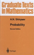 A N Shiryaev, Albert Shiryaev, Albert N. Shiryaev - Probability