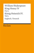 William Shakespeare, Holge Klein, Holger Klein - King Henry IV, Part 2 / Heinrich IV., Teil 2. Pt.2/Bd.2