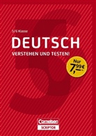 Sabine Alfter, Annegret Ising-Richter, Guido Knippenberg, Anja Steinhauer - Deutsch - Verstehen und testen! 5./6. Klasse