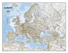 National Geographic Maps - National Geographic Maps: National Geographic Map Classic Europe, enlarged, Planokarte