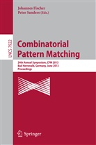 Johanne Fischer, Johannes Fischer, Sanders, Sanders, Peter Sanders - Combinatorial Pattern Matching