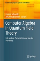 Blümlein, Blümlein, Johannes Blümlein, Carste Schneider, Carsten Schneider - Computer Algebra in Quantum Field Theory
