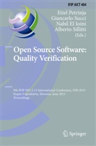 Nabil El Ioini, Nabil El Ioini et al, Etiel Petrinja, Alberto Sillitti, Giancarl Succi, Giancarlo Succi - Open Source Software: Quality Verification