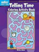 Winky Adam - Boost Telling Time Coloring Activity Book