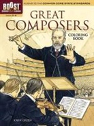 John Green, John (ILT) Green, John Green - Boost Great Composers Coloring Book