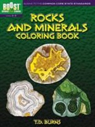 T. D. Burns - Boost Rocks and Minerals Coloring Book