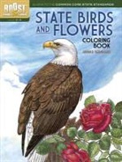 Annika Bernhard - Boost State Birds and Flowers Coloring Book