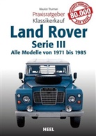 Maurice Thurman, Mauric Thurman, Maurice Thurman - Land Rover