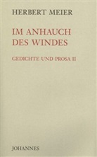 Herbert Meier, Alois M. Haas - Im Anhauch des Windes. Bd.2