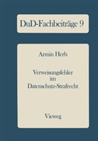 Armin Herb - Verweisungsfehler im Datenschutz-Strafrecht