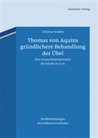 Christian Schäfer, Thomas von Aquin - Thomas von Aquins gründlichere Behandlung des Übels