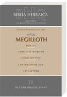 Adrian Schenker - Bibelausgaben - FASC 18: Biblia Hebraica Quinta (BHQ), Megilloth