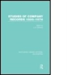 J. Edwards, J. R. Edwards, J. Edwards, J. R. Edwards, Edwards J. - Studies of Company Records (Rle Accounting)