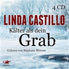 Linda Castillo, Stéphane Bittoun - Kälter als dein Grab, 4 Audio-CDs (Hörbuch)