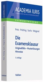 Prei, Ulrich Preis, Prüttin, Hann Prütting, Hanns Prütting, Michael Sachs... - Die Examensklausur
