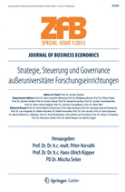 Peter Horvath, Peter Horváth, Péter Horváth, Hans-Ulric Küpper, Hans-Ulrich Küpper, Mischa Seiter - Strategie, Steuerung und Governance außeruniversitärer Forschungseinrichtungen