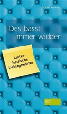 Volker Hummel - Des basst immer widder