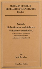 Jacob Berzelius, Horst Stöcker - Ostwalds Klassiker der exakten Wissenschaften - Bd. 35: Versuch, die bestimmten und einfachen Verhältnisse aufzufinden (Berzelius)