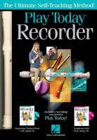 Hal Leonard Publishing Corporation (COR), Hal Leonard Publishing Corporation - Play Recorder Today! Complete Kit
