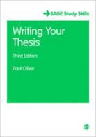 Paul Oliver, Paul Oliver - Writing Your Thesis