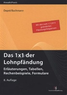 BACHMANN, Walter Bachmann, Depr, Pete Depré, Peter Depré - Das 1x1 der Lohnpfändung