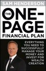 Sam Henderson - One-Page Financial Plan