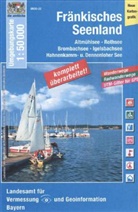 Landesam für Digitalisierung  Breitband u, LVA Bayern - Topographische Karten Bayern - Bl.22: Topographische Karte Bayern Fränkisches Seenland