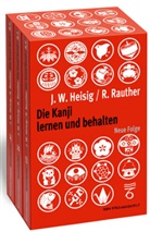 James Heisig, James W Heisig, James W. Heisig, Robert Rauther - Die Kanji lernen und behalten Bände 1 bis 3. Neue Folge, 3 Teile