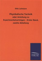 Otto Lehmann - Physikalische Technik