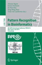 Enric Formenti, Enrico Formenti, Jin-Kao Hao, Jin-Kao Hao et al, Twan van Laarhoven, Alioune Ngom... - Pattern Recognition in Bioinformatics