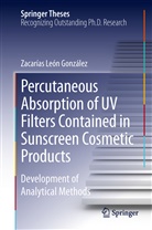 Zacarías León González, Zacarías León, Zacarías León González - Percutaneous Absorption of UV Filters Contained in Sunscreen Cosmetic Products