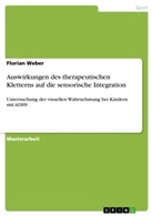 Florian Weber - Auswirkungen des therapeutischen Kletterns auf die sensorische Integration