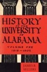 Not Available (NA), James Benson Sellers - History of the University of Alabama