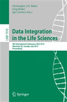 Christopher J. O. Baker, Christopher J.O. Baker, Gre Butler, Greg Butler, Gregory Butler, Igor Jurisica - Data Integration in the Life Sciences