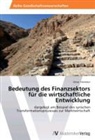 Omar Hamdan - Bedeutung des Finanzsektors für die wirtschaftliche Entwicklung