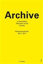 Ardey-Verlag, Verban deutscher Archivarinnen und Arch - Archive in Deutschland, Österreich und der Schweiz, m. CD-ROM