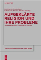 BART, Ulrich Barth, Dan, Christia Danz, Christian Danz, Wilhelm Gräb... - Aufgeklärte Religion und ihre Probleme