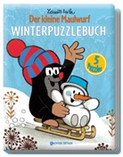 Zdenek Miler, Trötsc Verlag - Der kleine Maulwurf, Winterpuzzlebuch