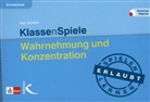 Hajo Bücken - KlassenSpiele: Wahrnehmung und Konzentration, m. 40 Beilage