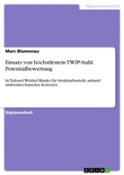 Marc Blumenau - Einsatz von höchstfestem TWIP-Stahl. Potentialbewertung