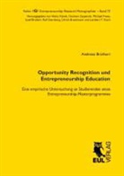 Andreas Brülhart - Opportunity Recognition und Entrepreneurship Education