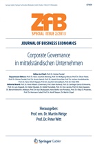 Marti Welge, Martin Welge, Witt, Witt, Peter Witt - Corporate Governance in mittelständischen Unternehmen