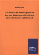 Moriz Heyne - Das deutsche Nahrungswesen