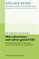 Heinric Dauber, Heinrich Dauber, Elke Döring-Seipel, Deutsche Gesellschaft für Supervision e. V. (DGSv) - Was Lehrerinnen und Lehrer gesund hält
